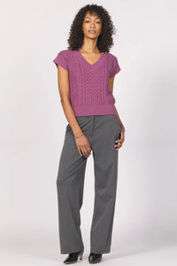 Orchid Smoke Knit Sweater