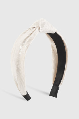 Sequin Knotted Headband