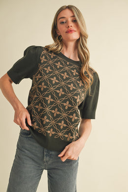 The Olive Grove Knit Top