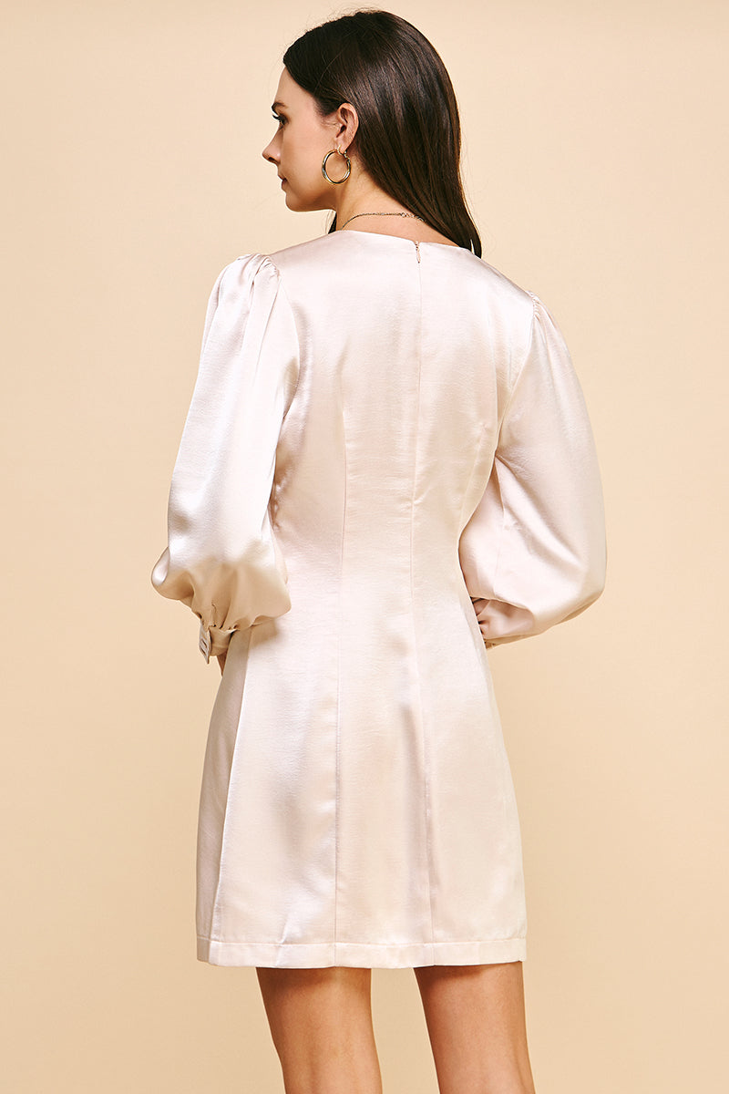 The Pearl Mini Dress - Pink