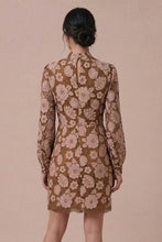 Load image into Gallery viewer, Blushing Bronze Mini Dress