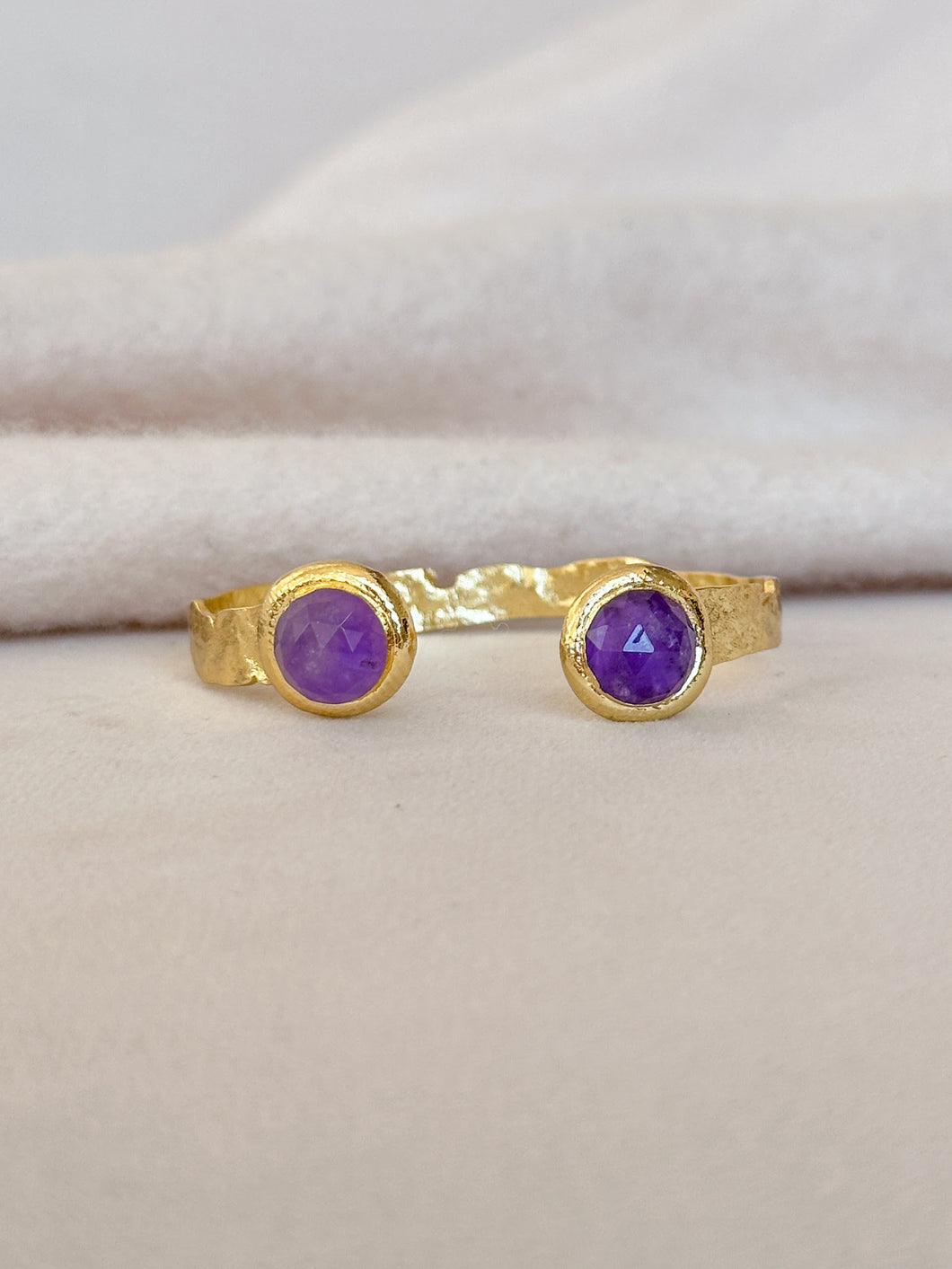 Misty Cuff-Amethyst