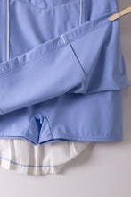 Load image into Gallery viewer, The Off Duty Romper-Sky Blue