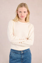 Load image into Gallery viewer, Back to Bows Knit Top - Cream