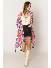 Load image into Gallery viewer, High Tides, Good Vibes Kimono