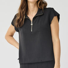 Load image into Gallery viewer, The Cora Pullover Top-Black