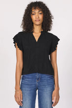 Load image into Gallery viewer, Little Black Suede Top