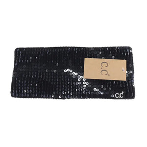 Allover Sequin Head Wrap