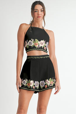 Wrapped in Petals and Poise Two Piece Set