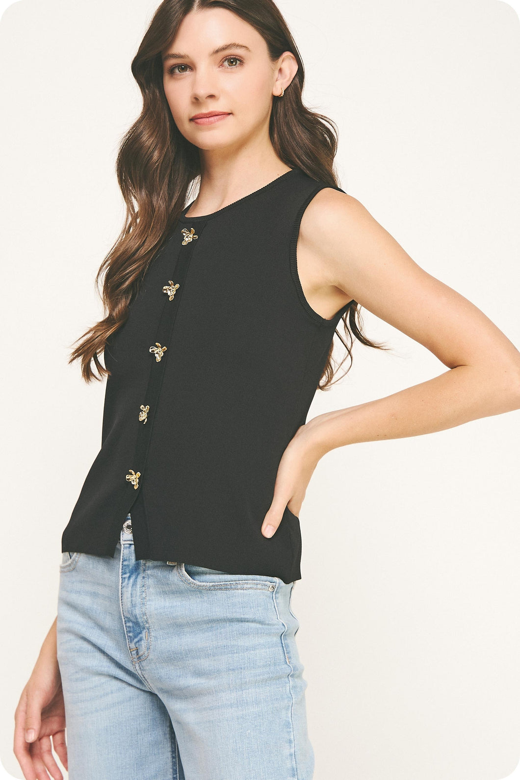 The Uptown Button Vest