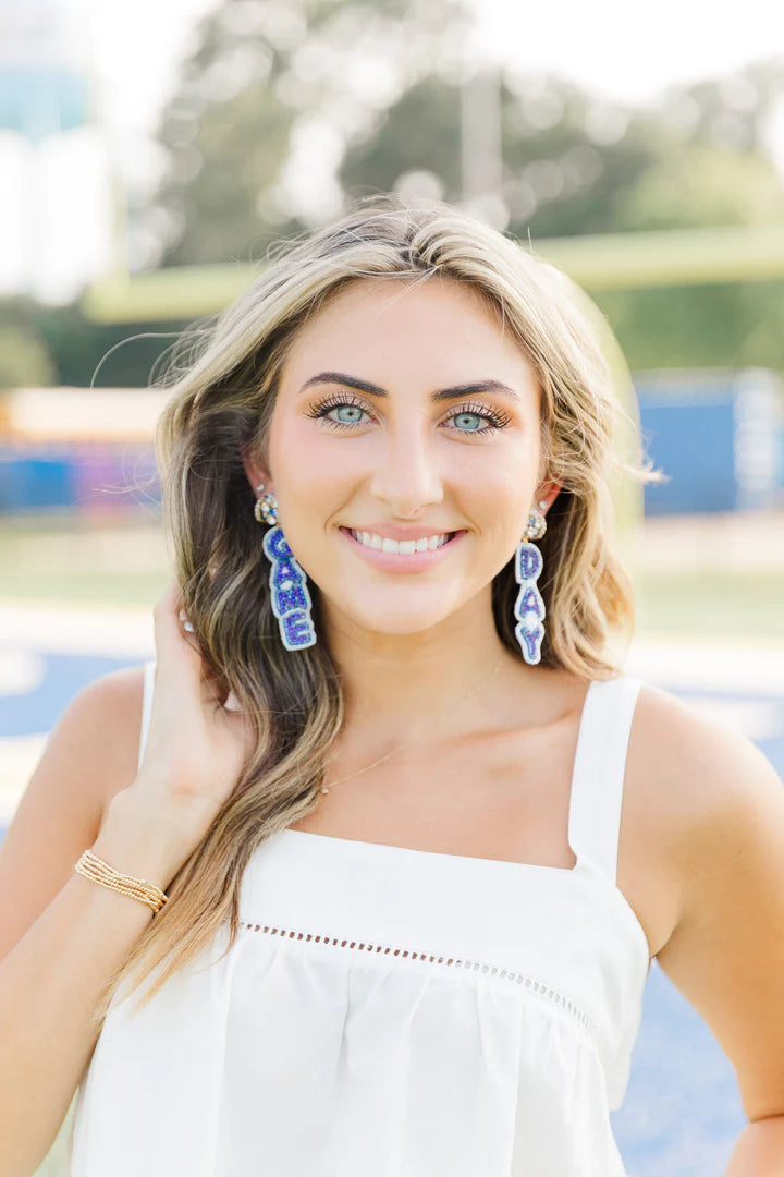 Blue/White Gameday Drops