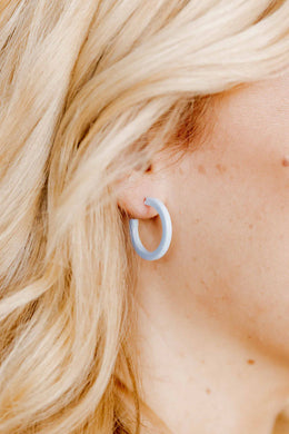 Holly-Mini Hoop-Bluebell