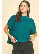 Load image into Gallery viewer, Keep Me Knit Sleeveless Top - Teal