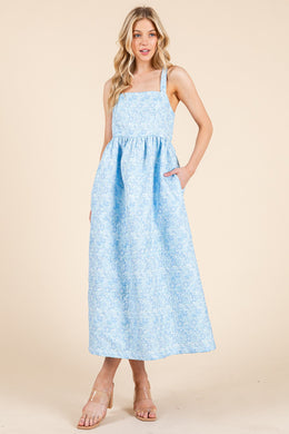 Petal and Pearl Midi Dress