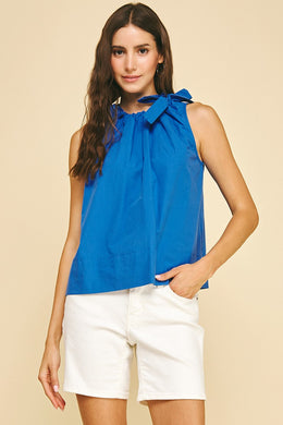 The Cobalt Charm Top