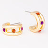 The Ellison Hoops-Purple/Gold