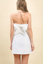Load image into Gallery viewer, Charmed Closure Mini Dress - White