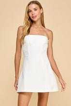 Load image into Gallery viewer, Charmed Closure Mini Dress - White
