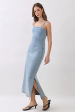Load image into Gallery viewer, A Blue Jean Baby Maxi Dress