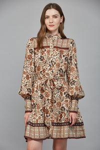 The Audrey Autumn Long Sleeve Dress