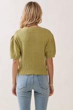 Load image into Gallery viewer, Hello Sunshine Cardigan Top-Green
