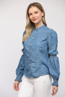 Beauty in Simplicity Denim Top
