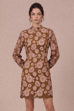 Load image into Gallery viewer, Blushing Bronze Mini Dress