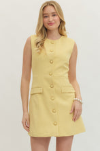 Load image into Gallery viewer, Button Up Buttercup Dress