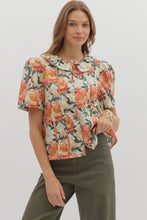 Load image into Gallery viewer, Freshly Printed Floral Top