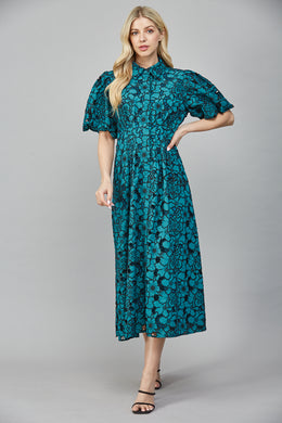 The Modern Elegance Midi Dress