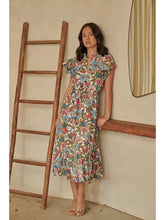 Load image into Gallery viewer, Fluttering Petals Midi Dress