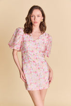 Load image into Gallery viewer, The Floral Crush Mini Dress
