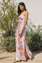 Load image into Gallery viewer, Dreamy Blooms Strapless Midi Dress