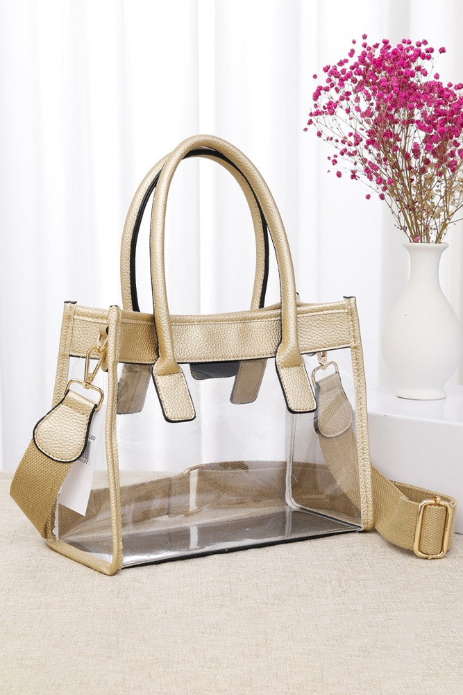 Transparent Chic Handbag