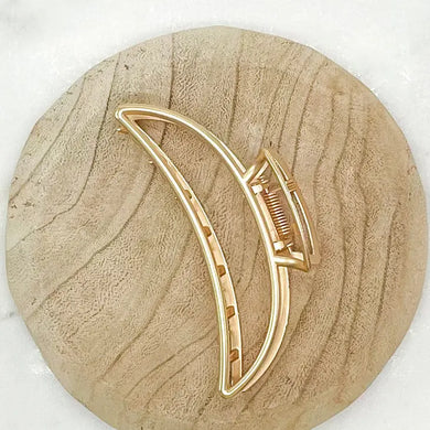 Matte Moon Claw Clip