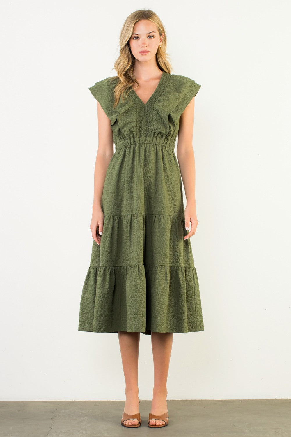 Own the Room Midi Dress