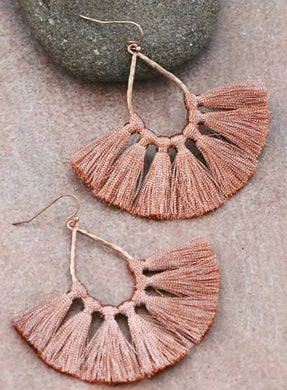 Boho Fan Earrings