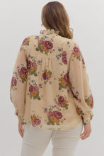 Load image into Gallery viewer, Ivory Meadow Long Sleeve Top