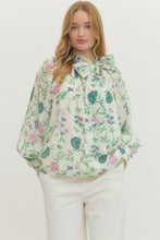 Load image into Gallery viewer, The Ivory Blooms Top