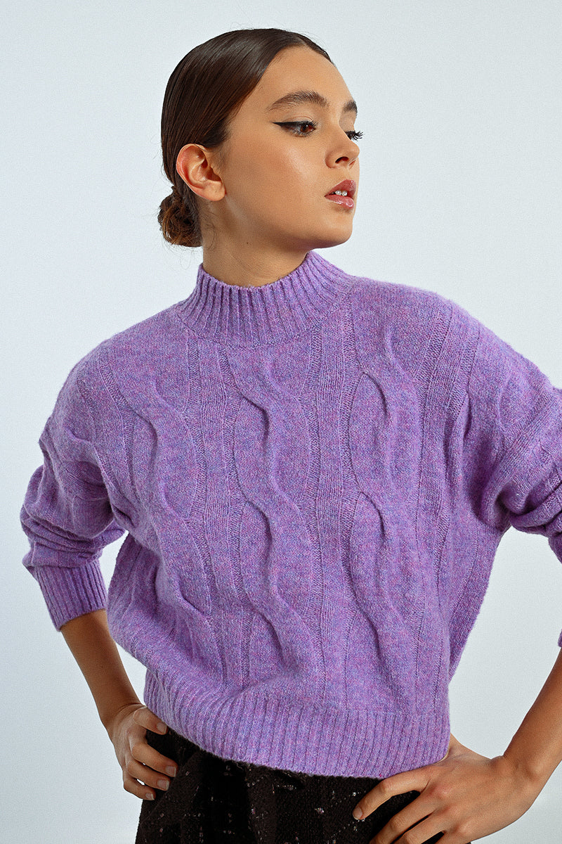 Lavender Love Sweter