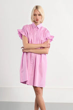 Load image into Gallery viewer, Buttoned Blooms Shirt Dress - Lilac