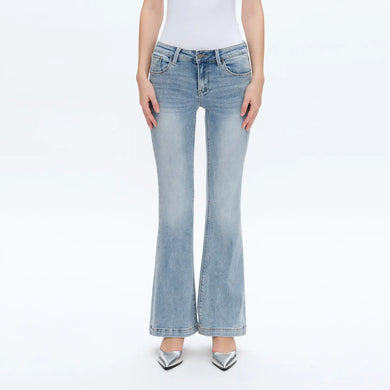 Feeling Free Flare Denim-Low Rise