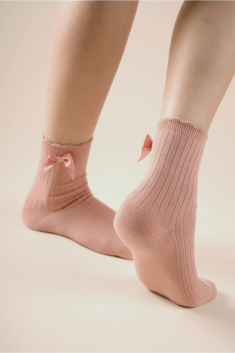 Cozy Cute Ruffle Crew Socks