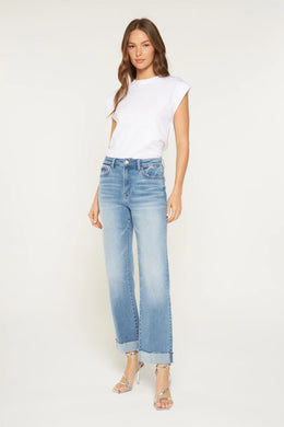 Queen Blue Straight Leg Denim