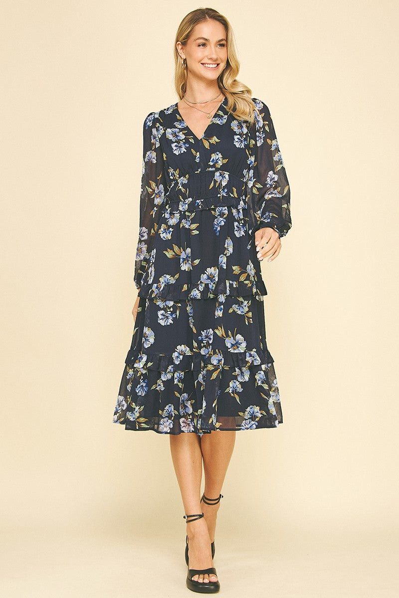 The Secret Garden Midi Dress