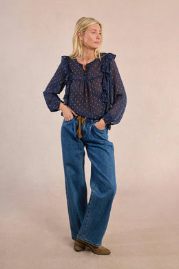 The Blue and Bold Blouse