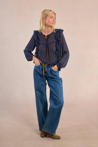 The Blue and Bold Blouse