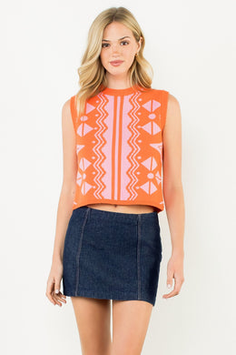 Catch Me If You Can Knit Top