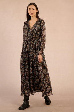 The Mystic Pattern Maxi Dress
