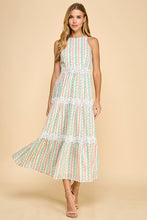 Load image into Gallery viewer, Just Peachy Floral Midi Dress